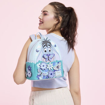 Winnie The Pooh Floral Eeyore Cosplay Mini Backpack, Image 2